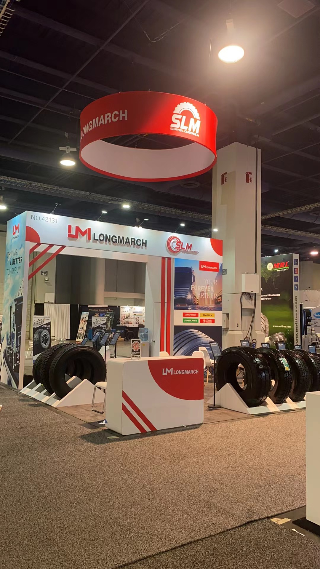 Long March Tire has go in for SEMA SHOW
